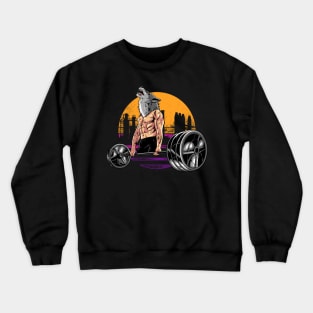 wolf gym Crewneck Sweatshirt